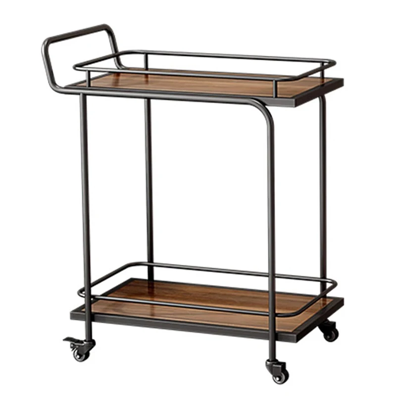 Тележка изголовья тележка для бара кухонный органайзер сервировки на колесиках