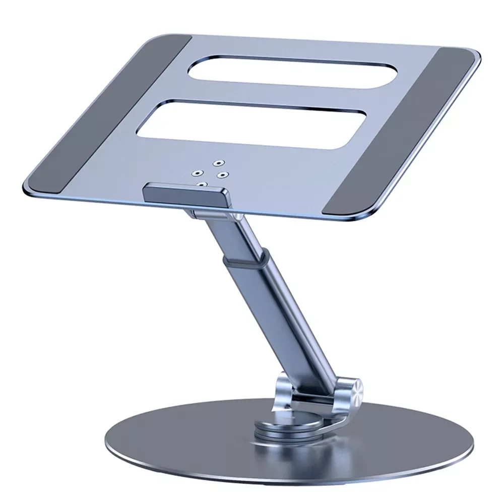 

Base 360° Rotating Laptop Stand Height Adjustable with Stretchable Design Standing Laptop Stand for MacBook, All Laptops 10-17&
