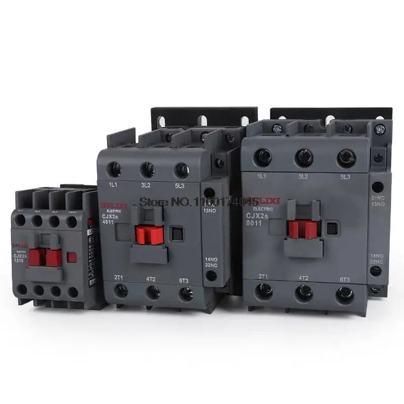 DELIXI 80A контактор переменного тока с креплением на Din-рейку CJX2s-8011 CJX2s CJX2s-80