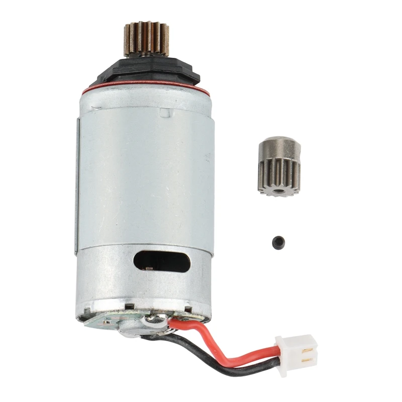 

390 Motor with 14T Motor Gear for HBX 16889 16889A 16890 16890A SG 1601 SG 1602 SG1601 SG1602 RC Car Parts Accessories