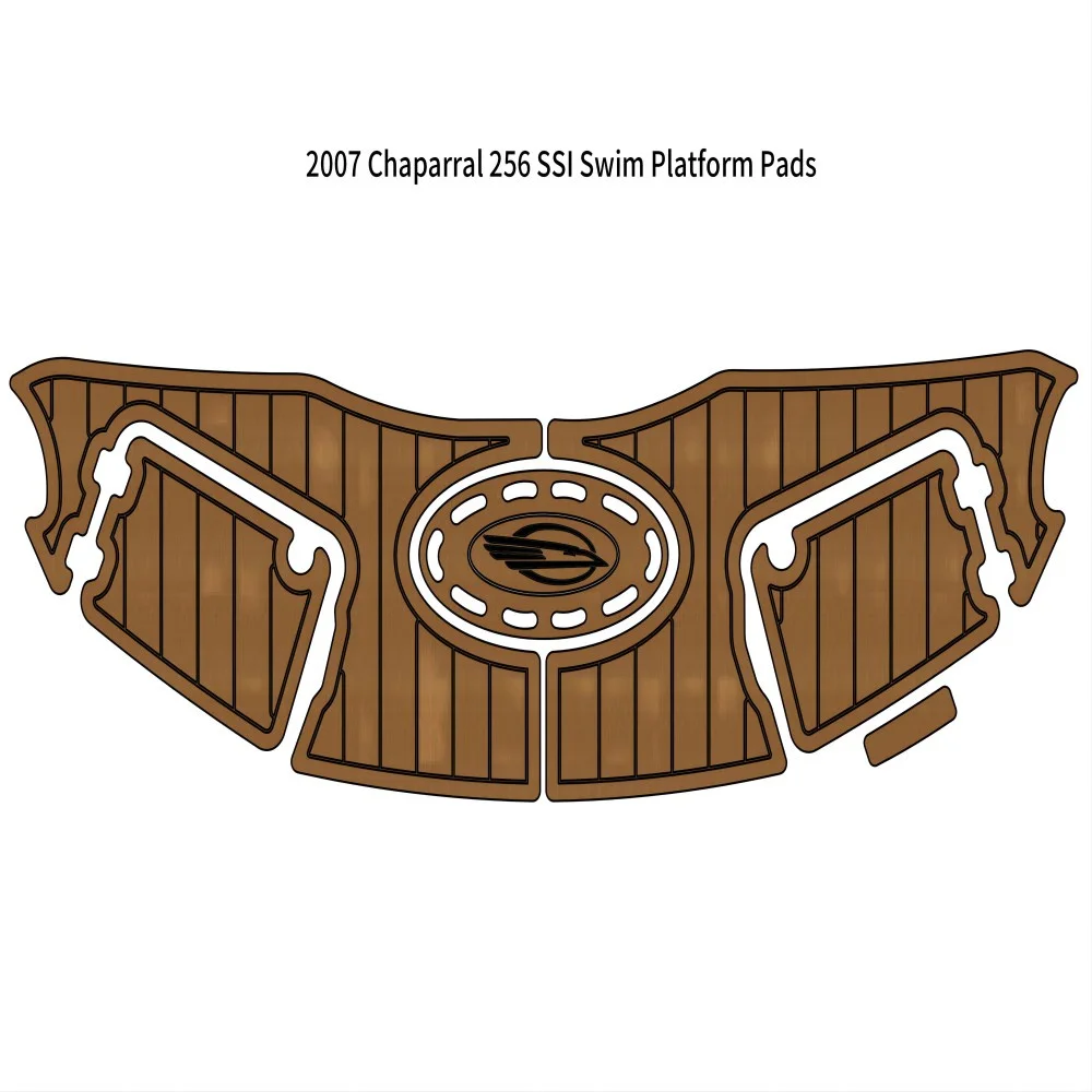 2007 Chaparral 256 SSI Swim Platform Pad Boat EVA Foam Teak Deck Floor Mat SeaDek MarineMat Gatorstep Style Самоклеящийся