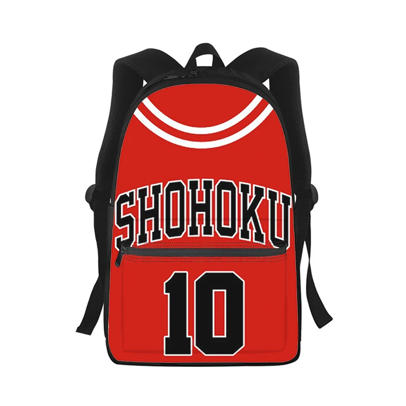 Slam Dunk Anime basketball Men Women Backpack 3D Print Fashion Student School Bag Laptop Backpack Kids Travel Shoulder Bag