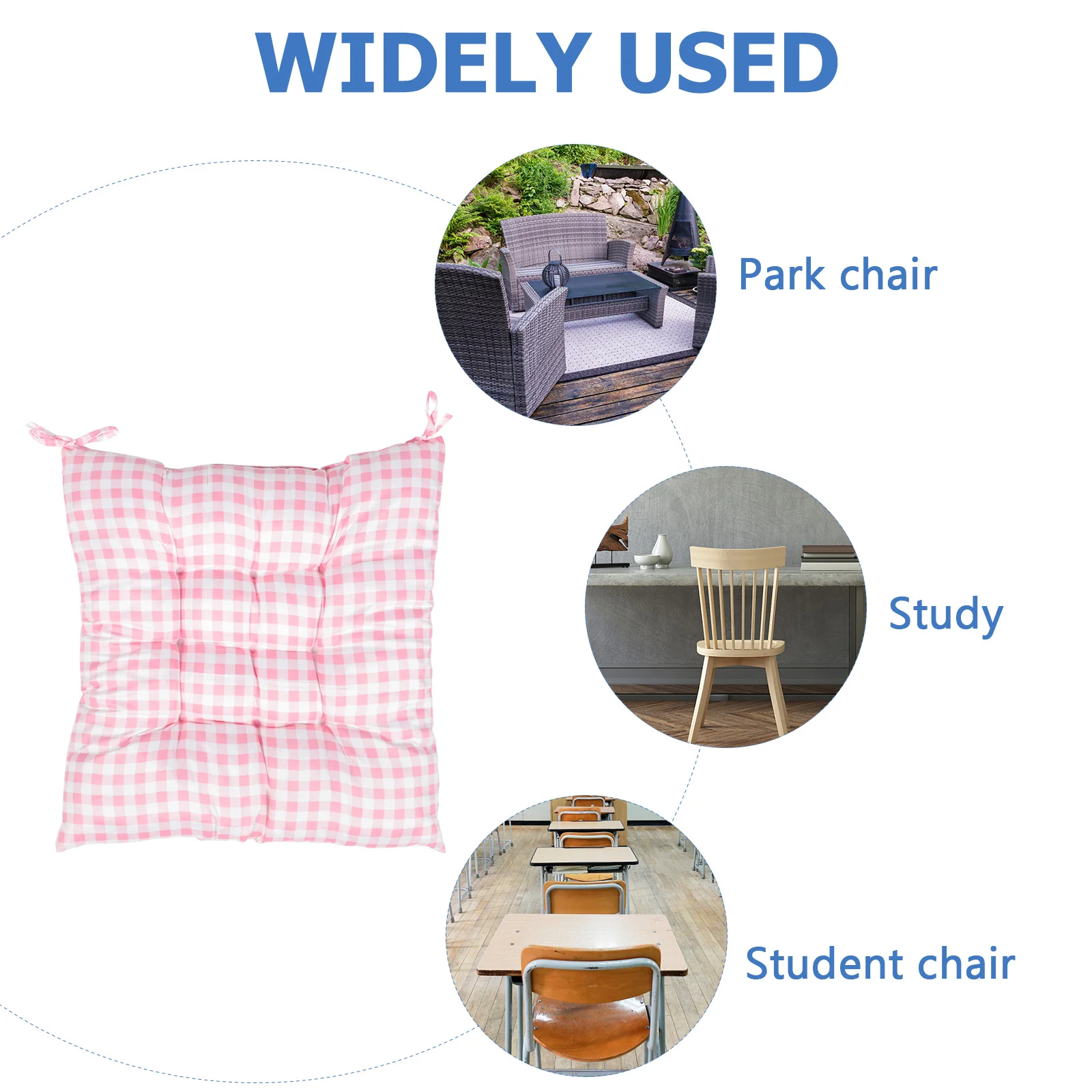 

Cushion Chair Cushions Pillow Pad Patio Outdoor Rocking Office Floor Lumbar Support Butt Pads Memory Cotton Stool Rocker Indoor