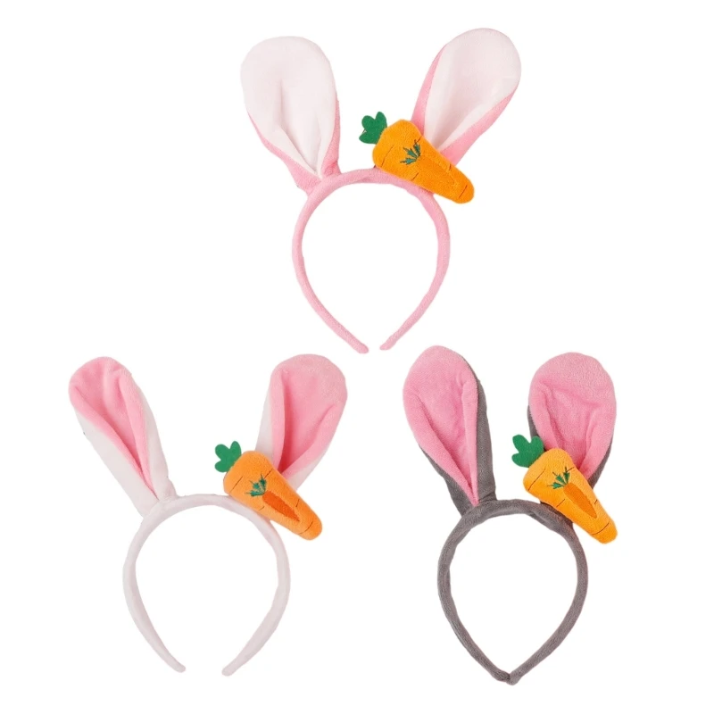 

Easter Headband Rabbit Headband Bunnys Hairband Bunnys Ear Headband Bunnys Headband For Washing Face Rabbit Hairband T8NB