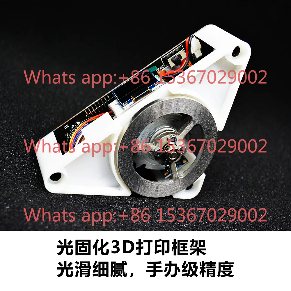 Фото STM32 Momentum Wheel Самобалансирующаяся треугольная призма, балансный треугольник Cubli Classic PID №5