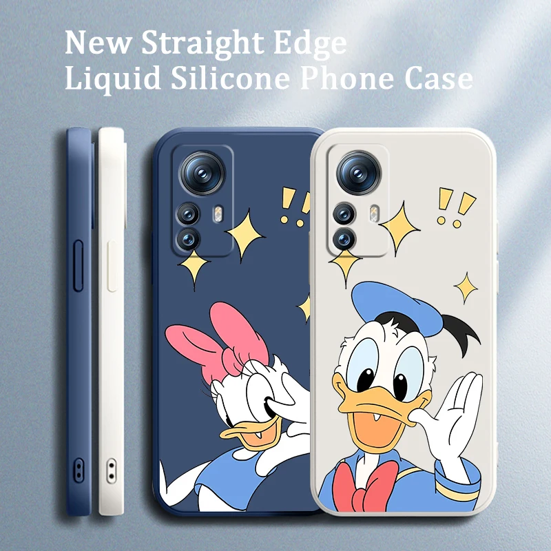 

Disney Princess Donald Duck Liquid Rope Funda Phone Case For Xiaomi Mi 12T 12S 12 12X 11i 11T 11 10 10S 10T Pro Lite Ultra 5G