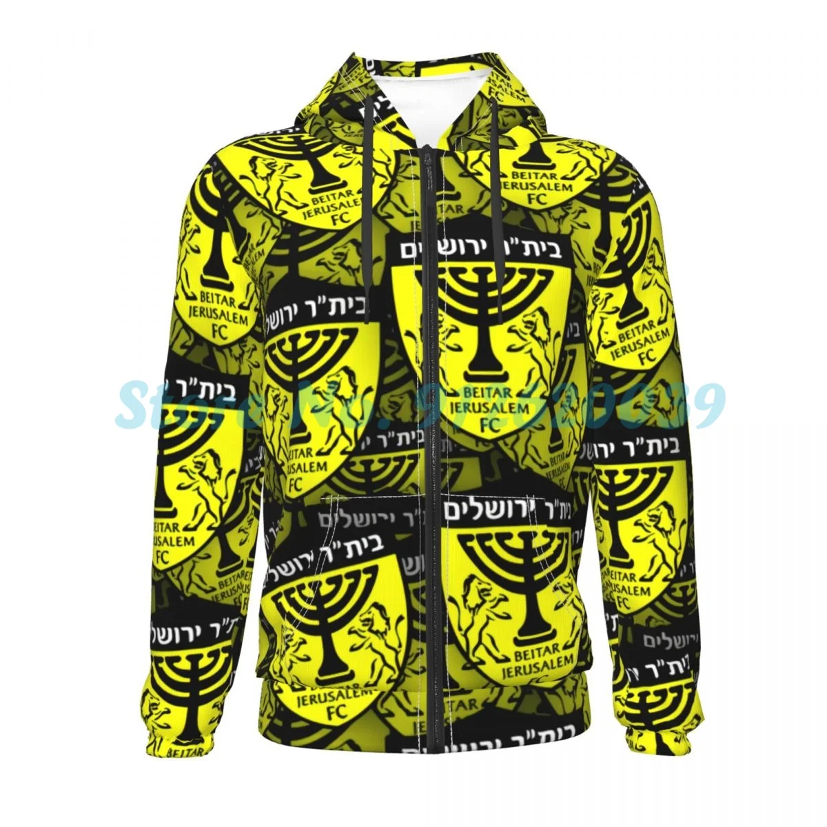 

Beitar Jerusalem Fc KidsTeenage zipper Hoodie Hooded Youth Sweatshirt Soft Pullover Fleece Warm