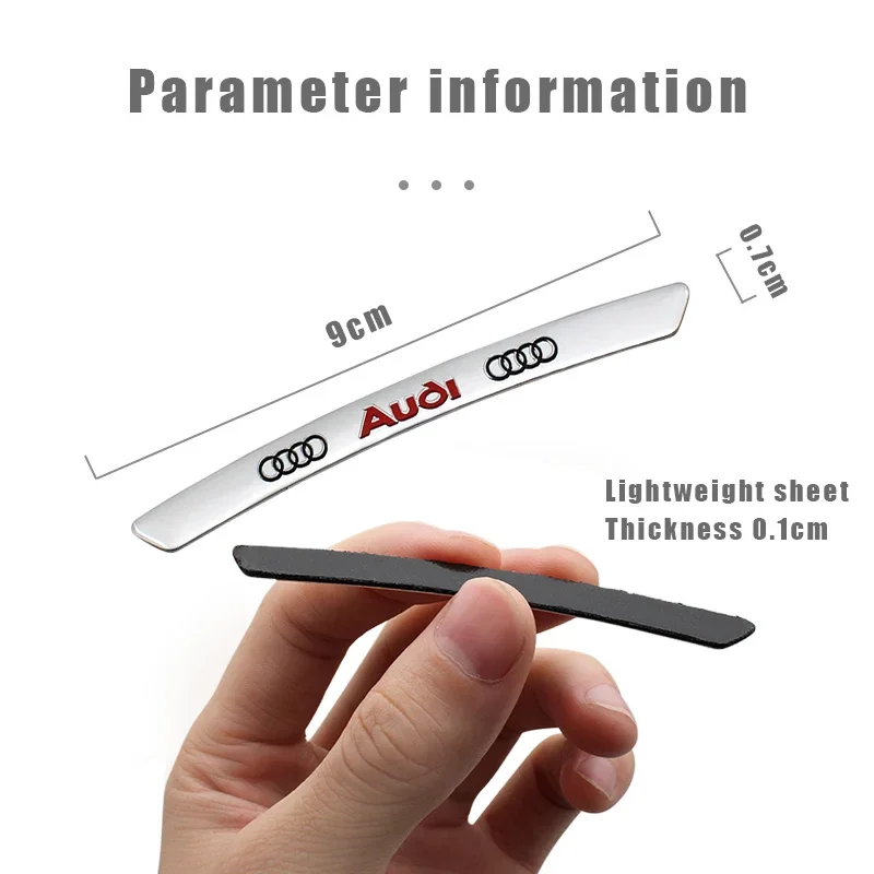 Украшения на колесах ступицы наклейки для Audi A4 B5 B6 A3 8P 8V 8L A5 A6 C6 C5 A1 A7 A8 Q2 TT RS3 RS4