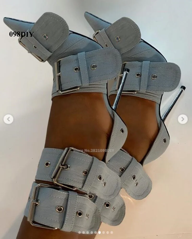 Туфли женские на высоком каблуке пикантные туфли-лодочки заостренный носок