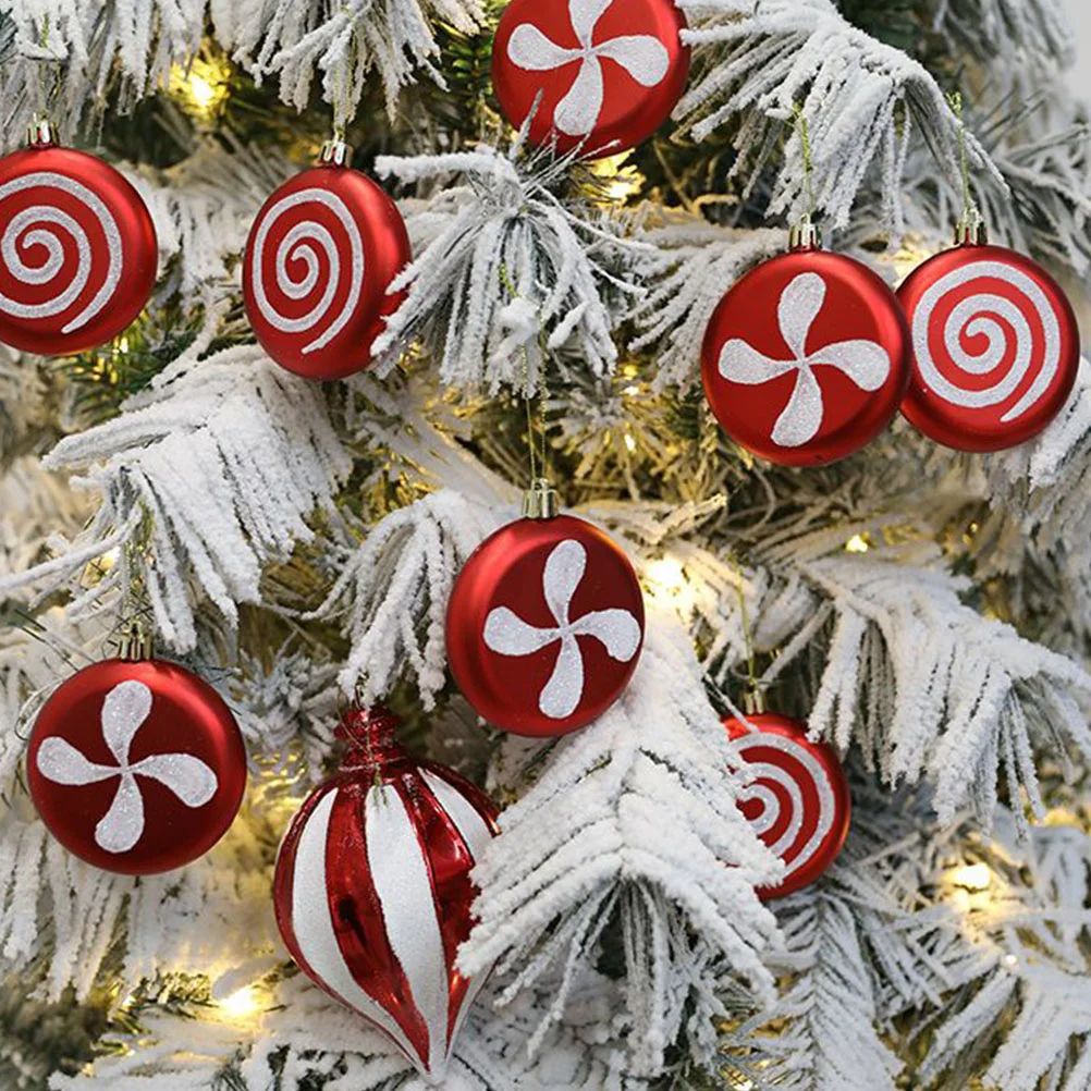 

8pcs Christmas Hanging Decor Xmas Tree Hanging Ornament Xmas Party Decoration