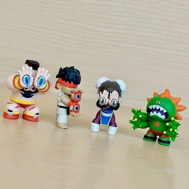 Японская натуральная масштабная модель Gacha Hellcat Street Fighter совместная подпись Ryu