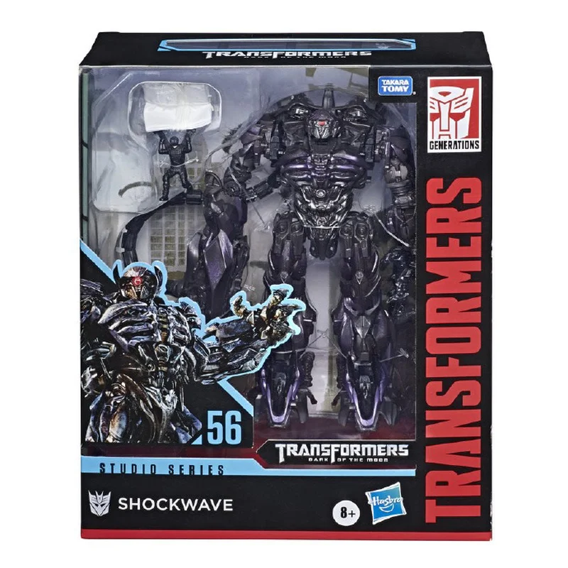 

TAKARA TOMY Transformers Toys Studio Series SS56 Leader Class Shockwave Action Figure Model Toy Transformer Robot Christmas Gift