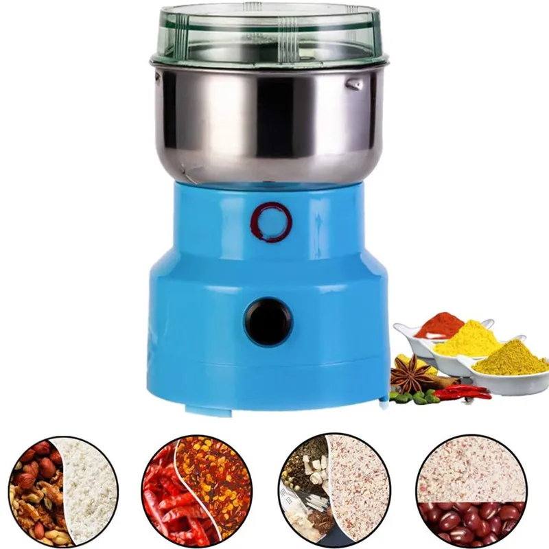 

Electric Coffee Grinder Beans Manual Pepper Grinder Weed Spice Mill Small Smash Machine Grains Crusher For Kitchen Accessories