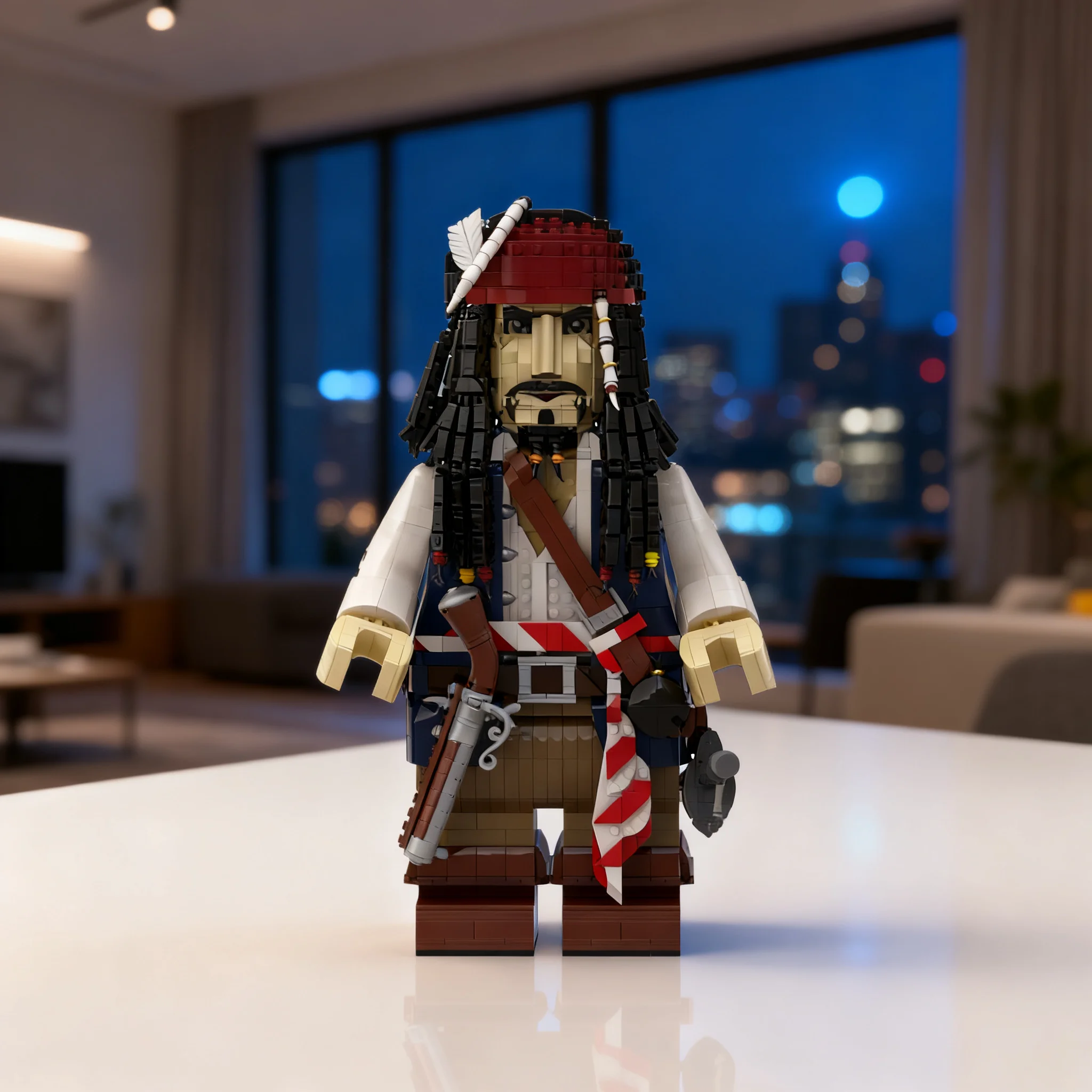 3779 деталей MOC Disney Пираты Капитан Джек Спарроу Мегафигурка Модель Конструктор Рождественский Подарок Игрушки Архитектура DIY Подарок на День Рождения (art.: 3920dd0bc69fd) - 3920dd0bc69fd