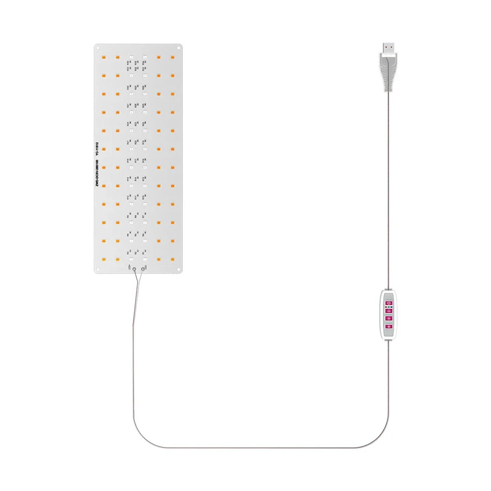 Ультратонкая Панельная Лампа Для Выращивания Растений С Таймером