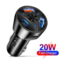 20w fast charging usb car charger cell phone for iphone 13 12 pro max xiaomi airpods samsung quick charge 3 0 pd phone adapter