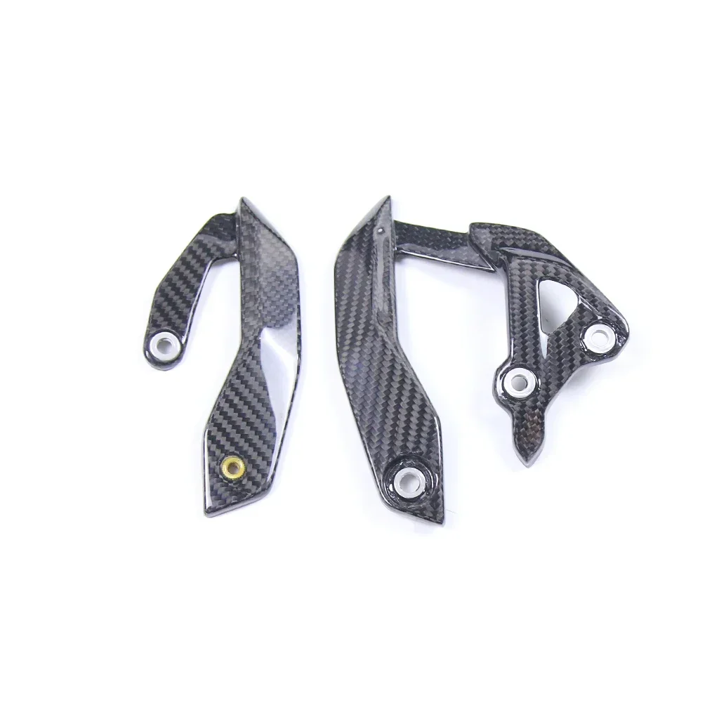 Для BMW S1000XR S1000 XR 2020-2023 2024 полностью углеродное волокно накладки на каблук защита