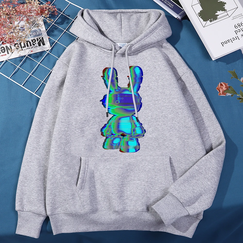 

Толстовка Y2K Мужская Механическая, Уличная Повседневная модная спортивная одежда, пуловер оверсайз, удобная Осенняя кофта с капюшоном в сти...