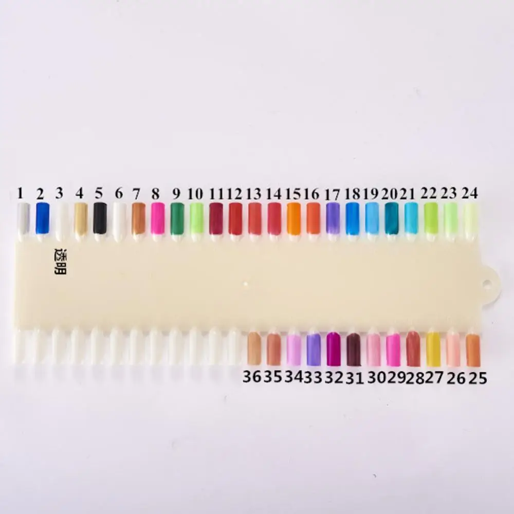 Лак для ногтей с изображением мультяшных кукол прозрачный яркий быстросохнущий