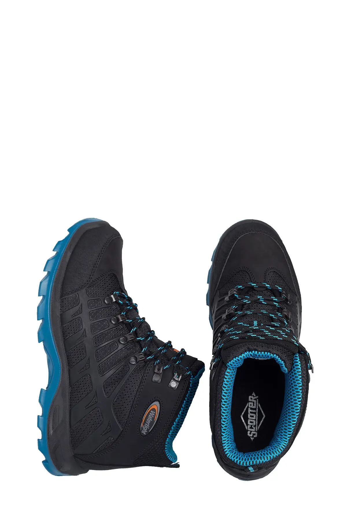 

Waterproof black blue m Outdoor Casual Shoes Warm Activities Hiking Boots Quality Work Boots