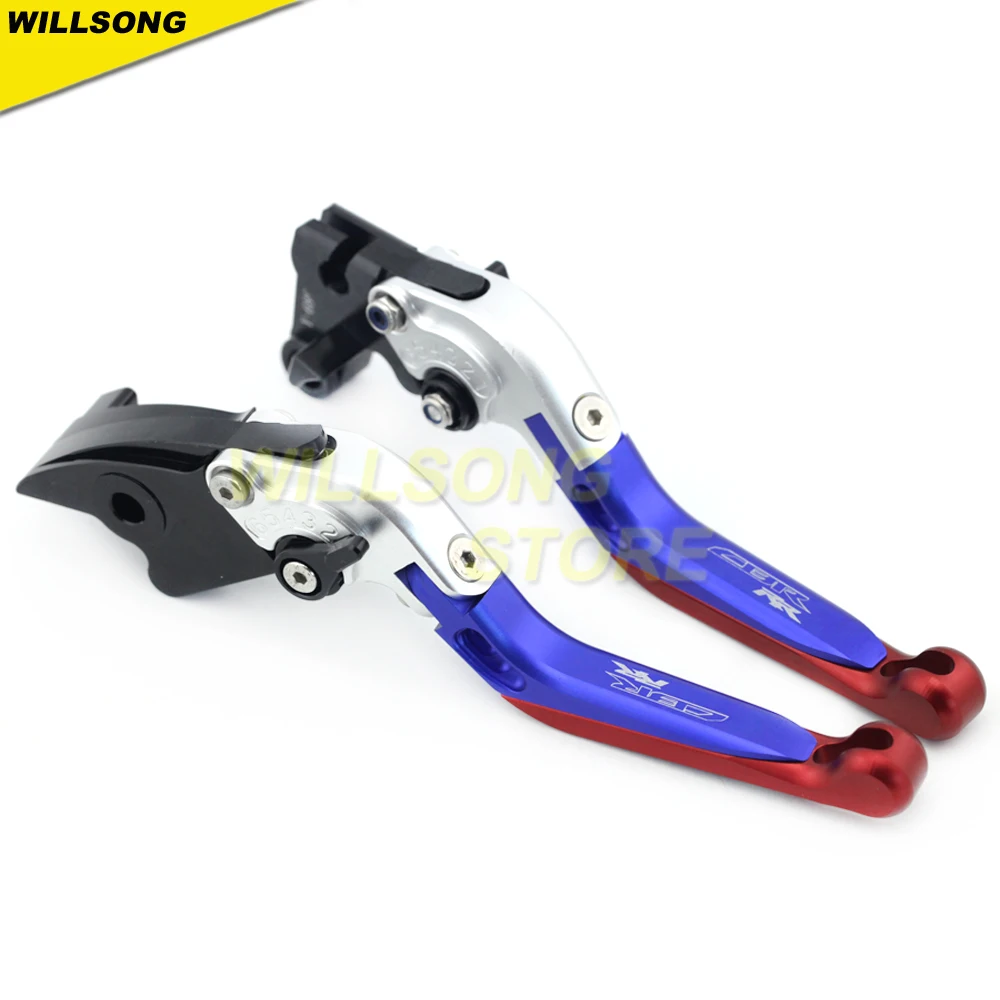 

Складной выдвижной рычаг тормозной муфты для HONDA CBR600RR 2003-2006, регулируемые аксессуары для мотоциклов с логотипом