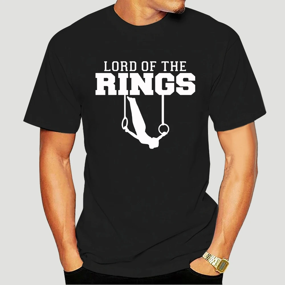

Mens gymnasts rings T T-Shirt men funny print women tops tee Casual O-neck tshirts 3275X