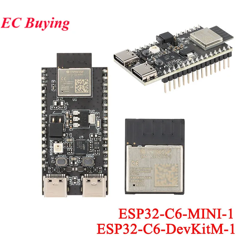 ESP32-C6-DevKitM-1 плата для беспроводной разработки