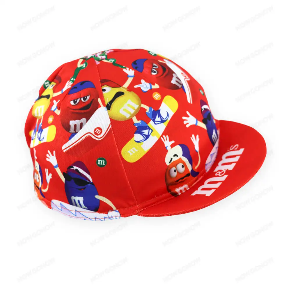 Кепка велосипедная унисекс мультяшный головной убор для езды на велосипеде