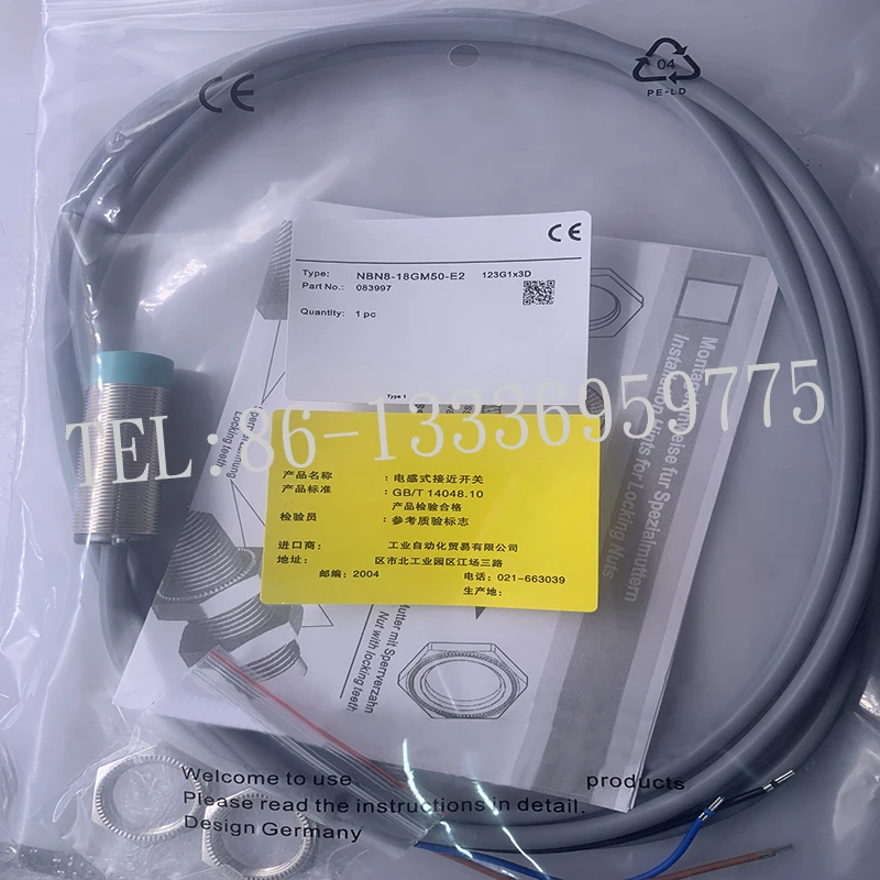 1 шт. NBN8-18GM50-E0-V1 NBN8-18GM50-E2-V1 NBB5-18GM60-WS NBB8-18GM60-E2 новый оригинальный индуктивный датчик приближения (art.: 3920d3efd78bc) - 3920d3efd78bc