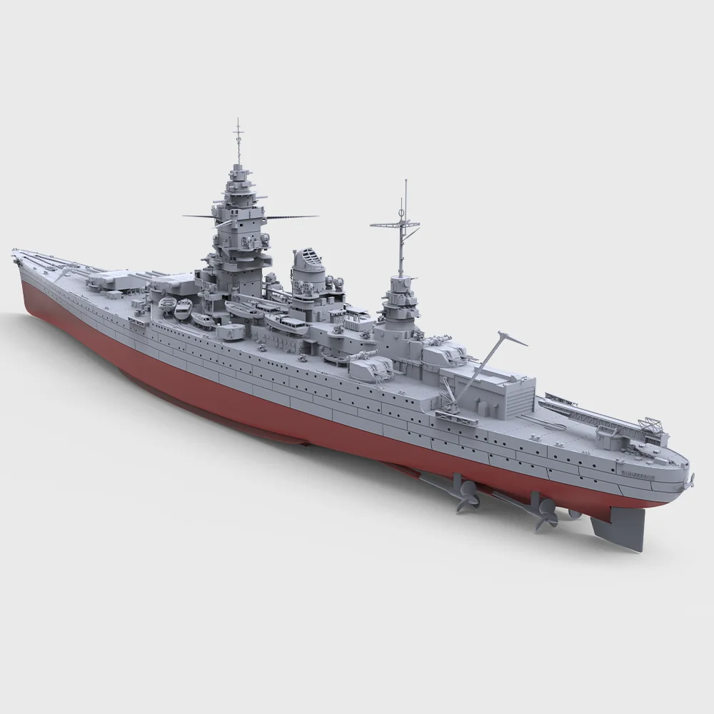 Фото SSC703 SSMODEL 1/350 1/700 1/200 Франция Линкор класса Dunkerque Dunkerque (1939) Комплект военной модели с полным корпусом №3