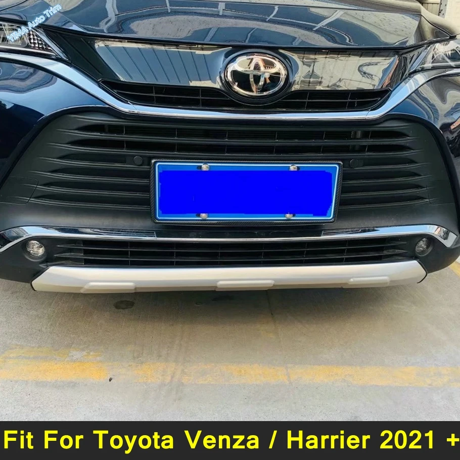 

Car Styling Exterior Refit Kit Fit For Toyota Venza / Harrier 2021 2022 Front and Rear Bumper Skid Protector Guard Plate Cover