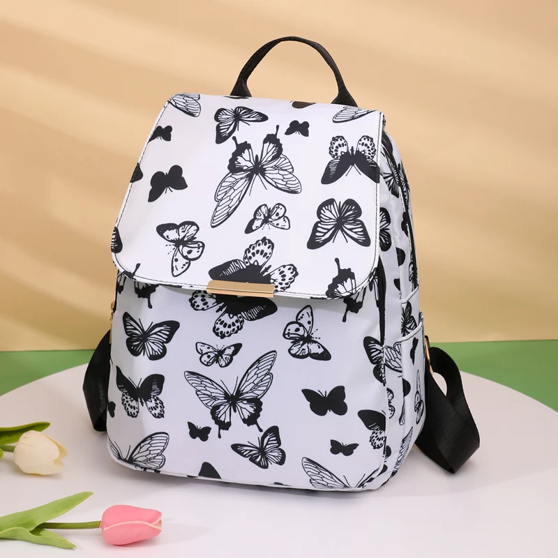 

Cute Printing Design Women Backpack Light Nylon Women Backpacking Backpack Vintage Design Women Backpacks Bag Mochila Feminina