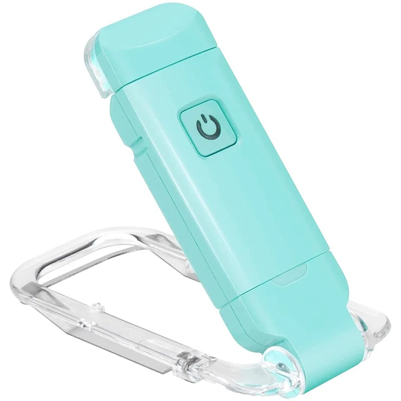 

USB Rechargeable Book Light,For Kids Reading In Bed,LED Clip On Book Reading Lamp,3 Colors,9 Brightness Adjustable Level