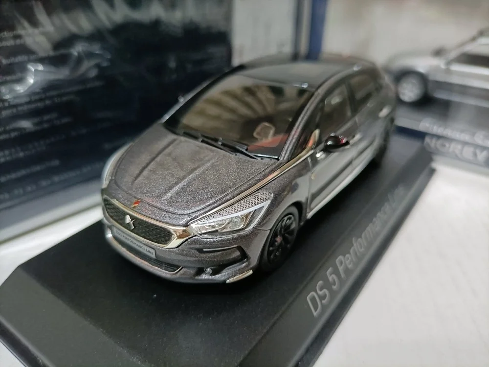 

Модель автомобиля из сплава 1/43, литой под давлением, модель Norev Citroen DS5, линия производительности 2016, Высококачественная коллекция, орнамент, ...