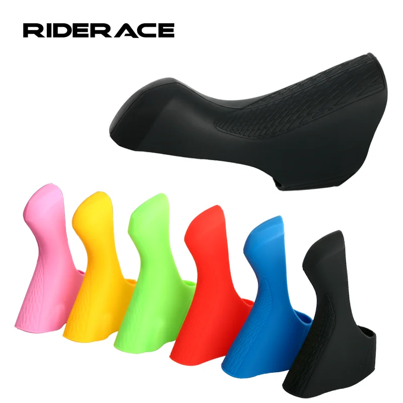 Bicycle Gear Shift Brake Lever Cover Brake Grips Hoods Silic