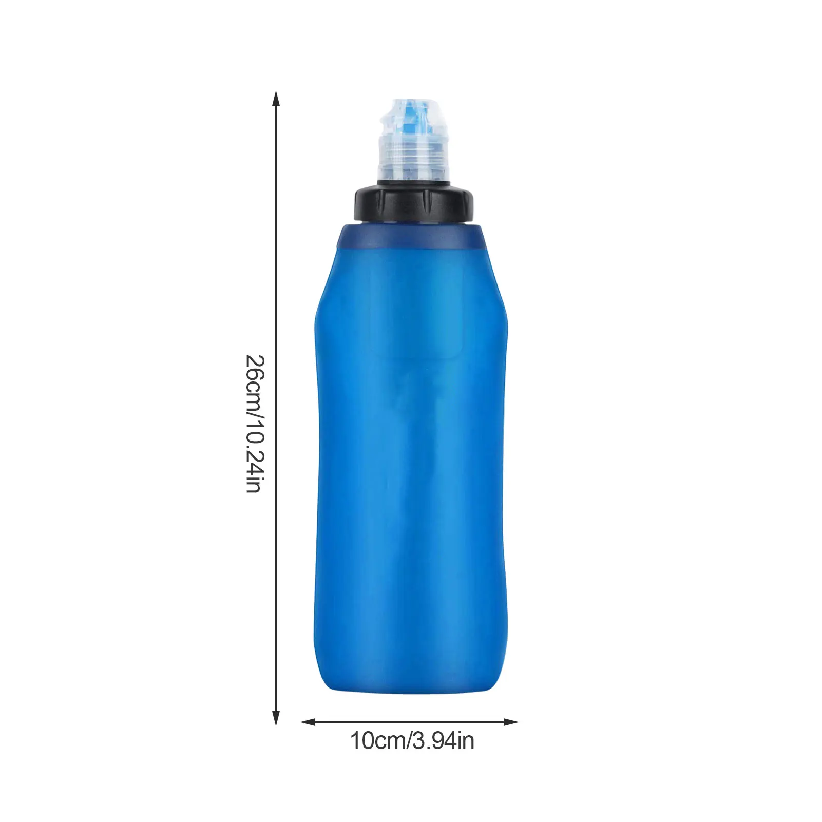Water Filter Bottle Purified for Drinking soft TPU Foldable Outdoor Filtered Bag Camping Hiking Cycling | Спорт и развлечения