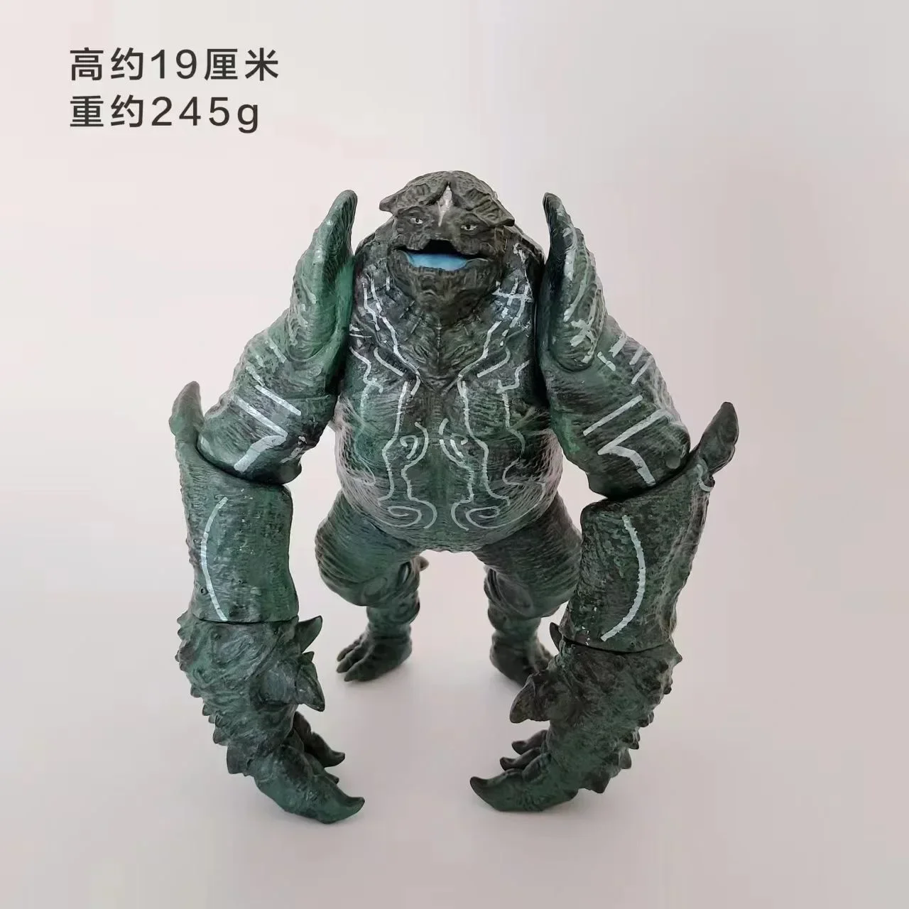 Фото Новинка, фигурка монстров из аниме «Тихоокеанский обод», фигурка Scunner Leathback, Mega Kaiju tresперейти, фигурка трикотажа, модели игрушек №4