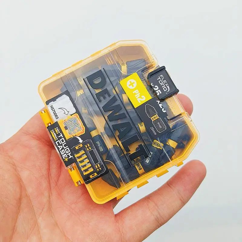 DEWALT DT70555T FLEXTORQ PH2 25 мм шт. сверла черного цвета с небольшим прочным корпусом