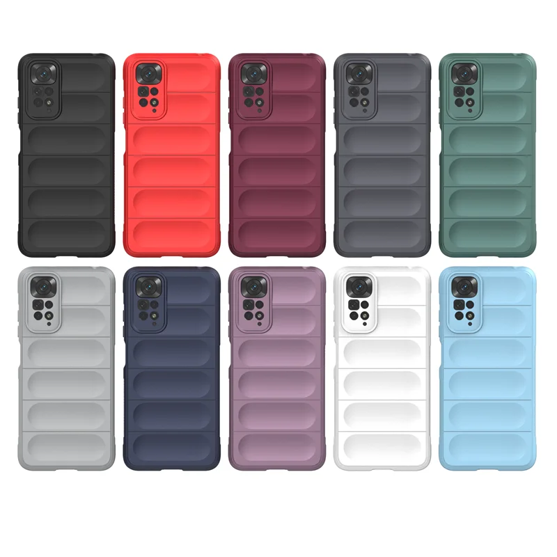Multicolor Case For Redmi Note 11S Case  Redmi Note 11S Cover Funda Soft Silicone Shockproof Protective Bumper Redmi Note 11S