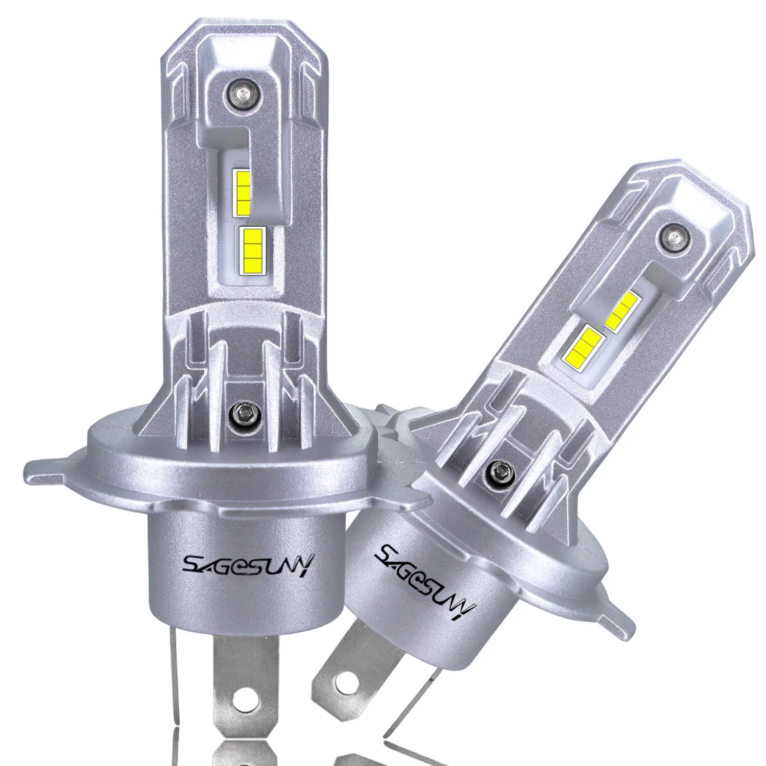 SAGESUNNY горячая распродажа светодиодная фара H4 подходящая для лампы фар H1 H3