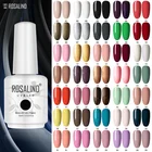 Гель-лак для ногтей ROSALIND, 15 мл, гибридные длаки для маникюра, гель для светодиодной УФ-лампы, Полупостоянный Гель-лак для ногтей, удаляемый замачиванием, базовое и топовое покрытие