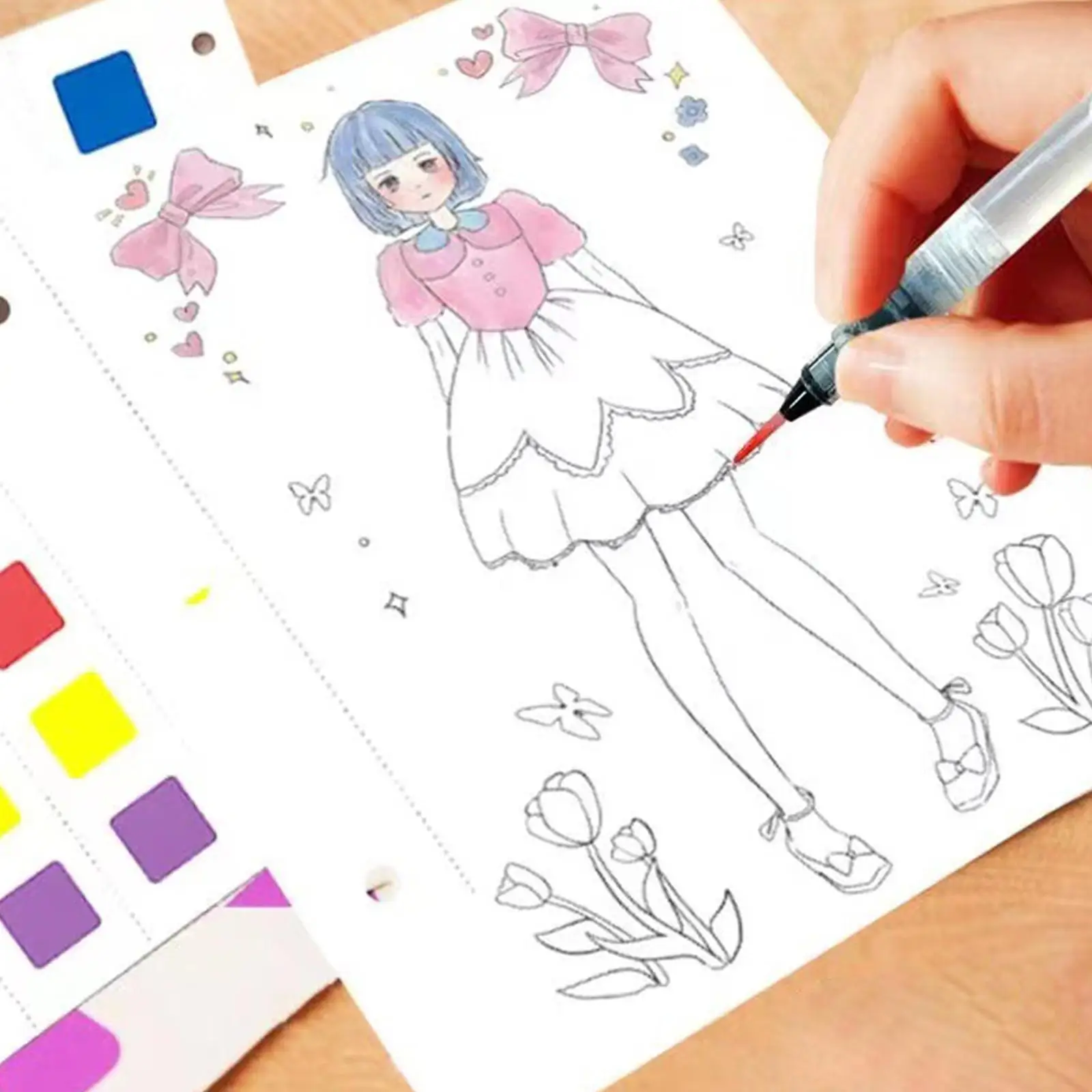 

Princess Sticker Books DIY Costume Punch Cloth Craft Activity for