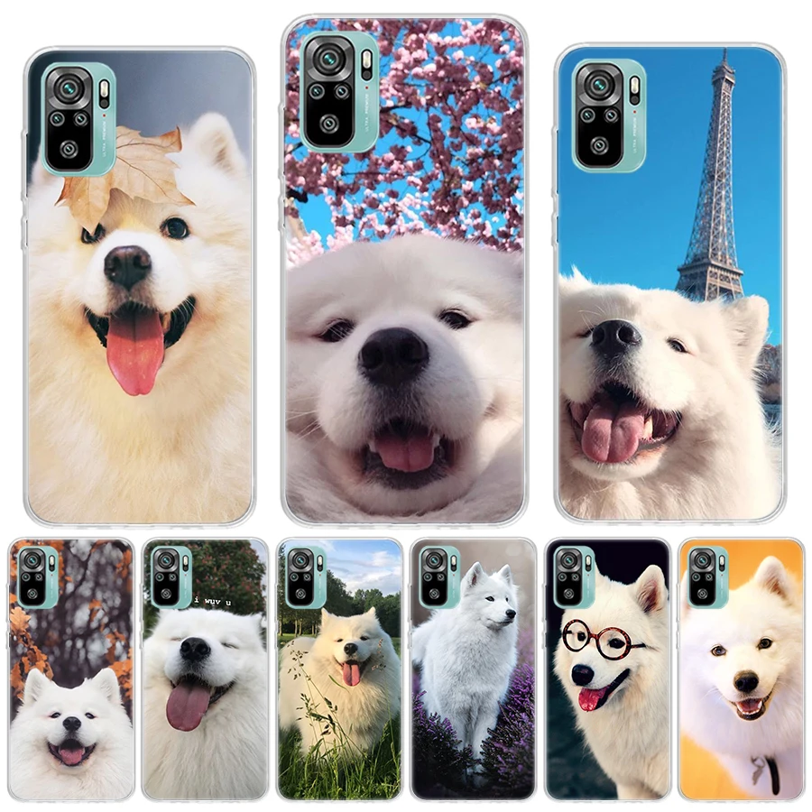Силиконовый чехол Samoyed для Xiaomi Redmi 10 10C 9 9C 9A 10A 9T 8A 7A 6A 8 7 6 Pro 10X K40 K30 K20 S2 P - купить по