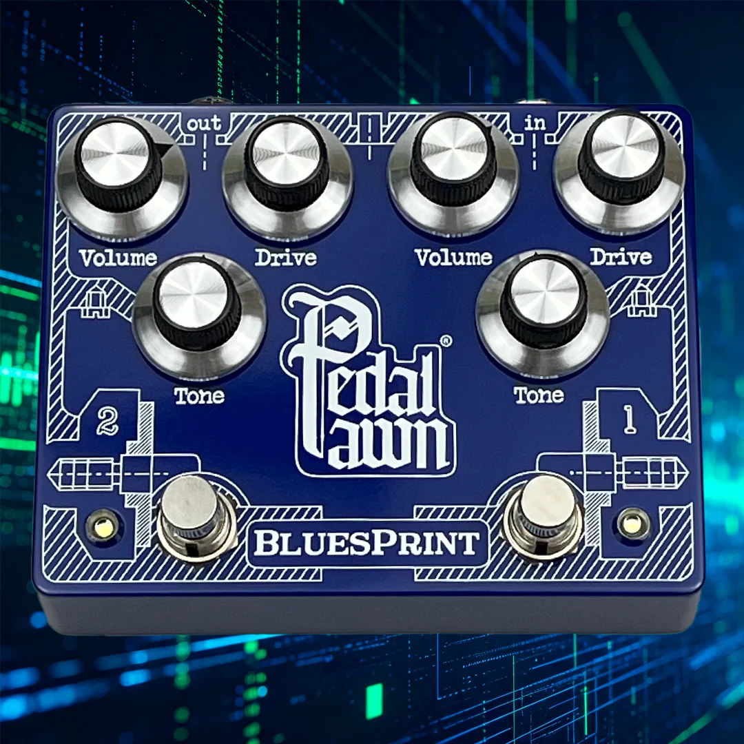 Гитарная педаль Big Man Bluesprint Gladio Distortion Overdrive с функцией True Bypass (art.: 3920dca653a33) - 3920dca653a33