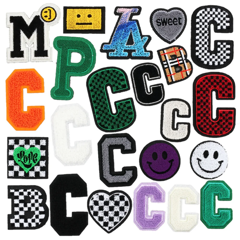 

23 шт. вышитые нашивки с алфавитом, нашивка для пришивания/утюга, аппликация для одежды, платья, шляпы, джинсов, аксессуары «сделай сам»