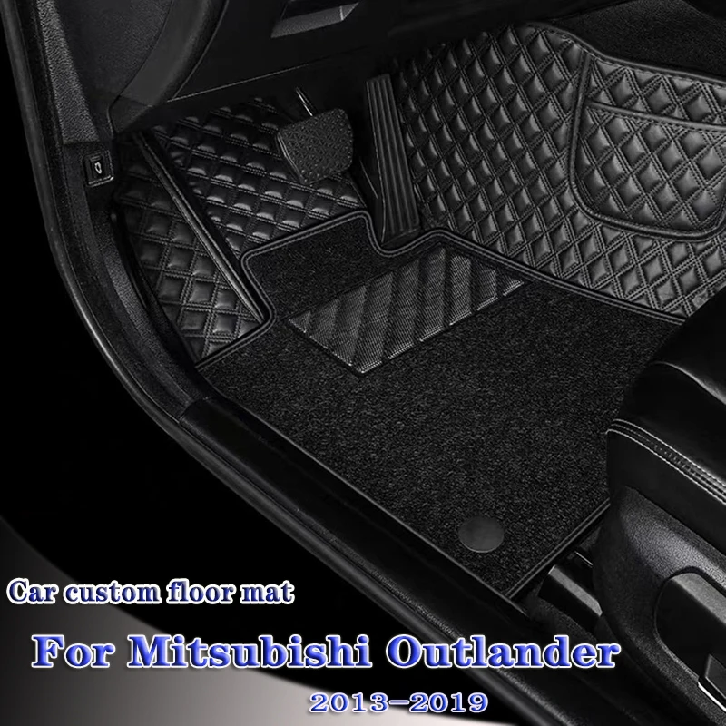 

Автомобильные коврики для Mitsubishi Outlander, 5 сидений, 2019 2018 2017 2016 2015 2014 2013