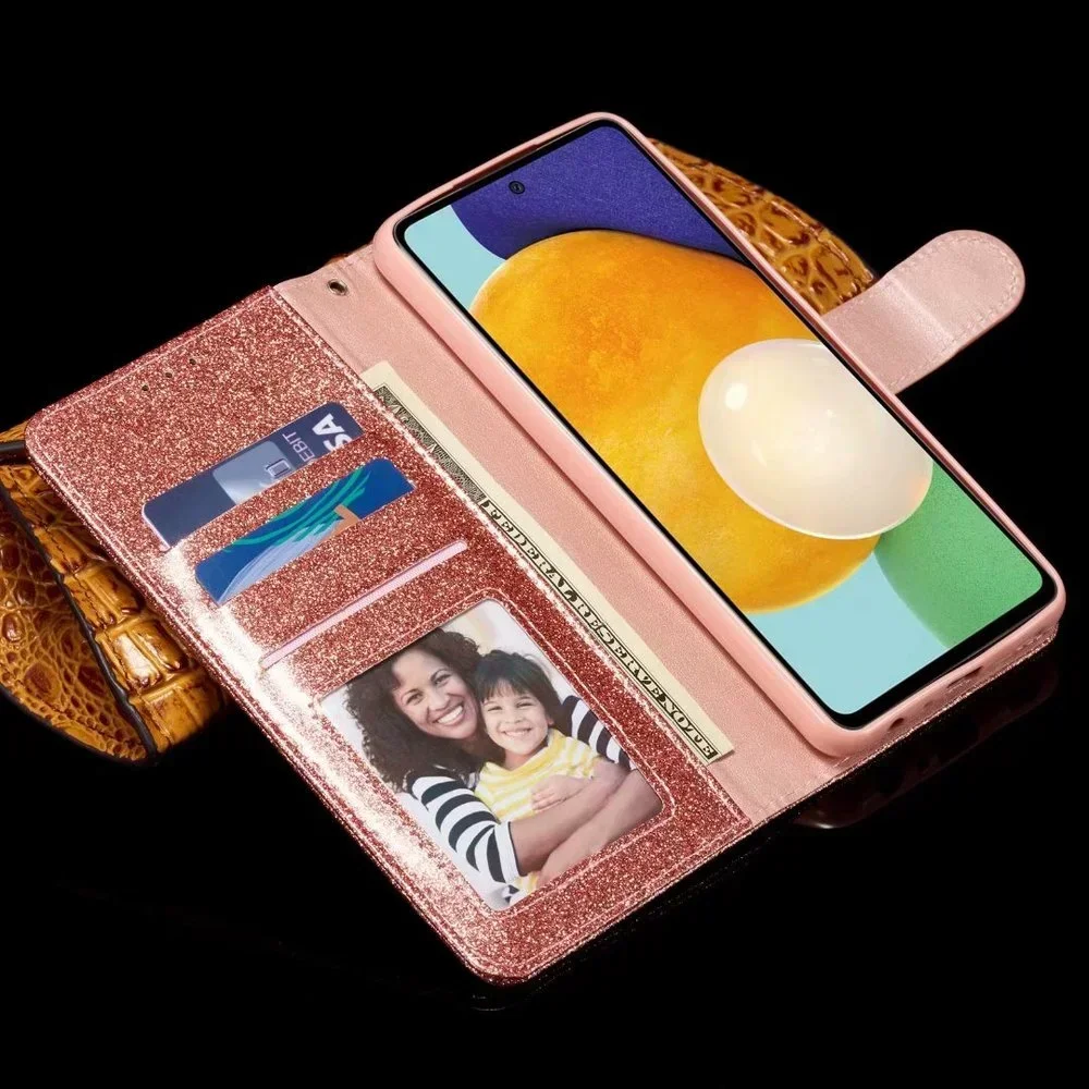 Яркий чехол для Samsung Galaxy A16 A55 A35 A15 A52 A52S A53 A13 A54 A14 A72 5G A51 A71 A50 A70 A30S Flip Leather Book Cover Case