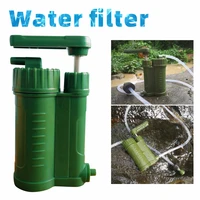 outdoor water filter emergency field survival purification multi function high precision direct drinking