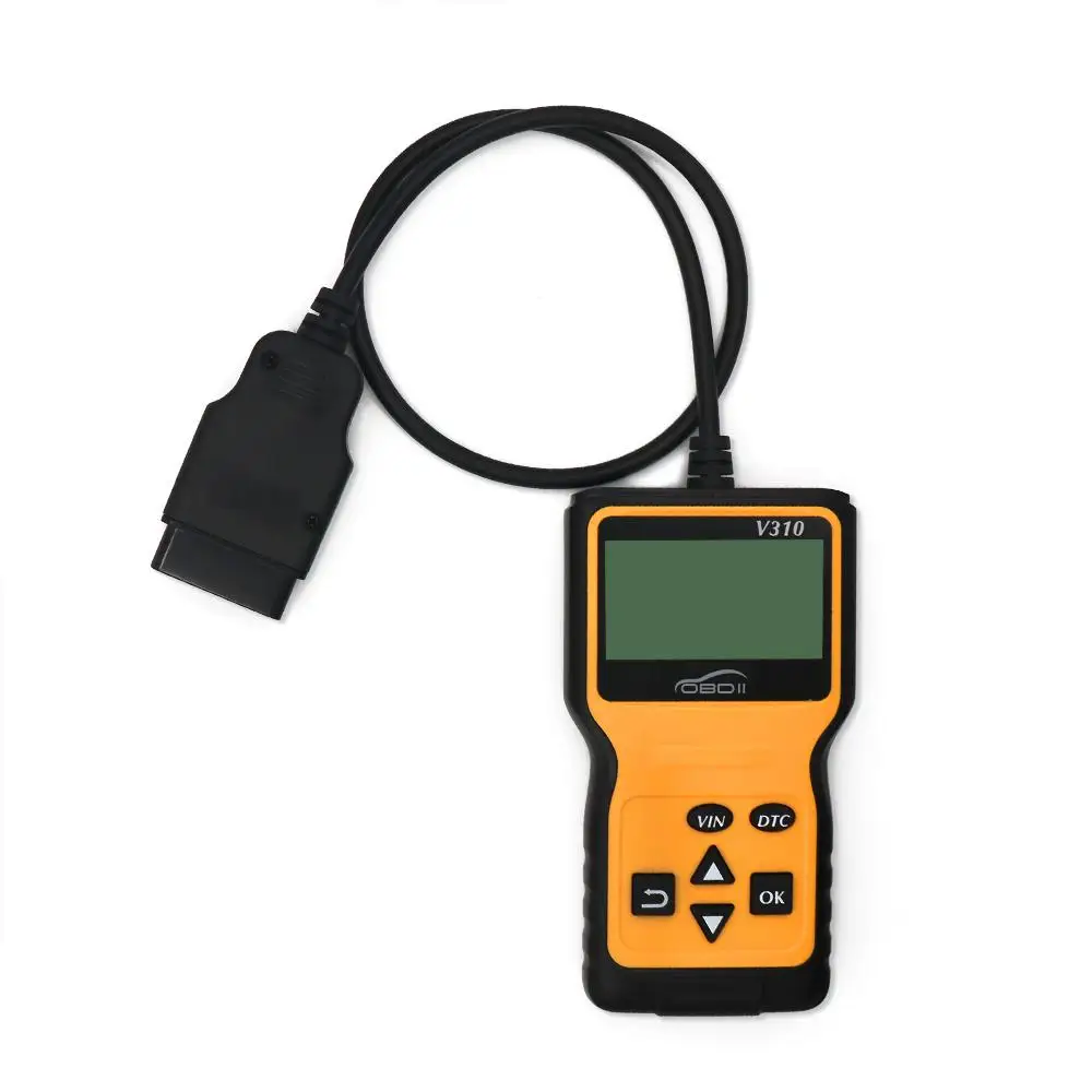 Автомобильные аксессуары V310 OBD2 считыватель кодов OBDII EOBD считывающий/Очищающий Инструмент для сканирования неисправностей автомобильный диагностический инструмент OBD2 сканер ELM 327