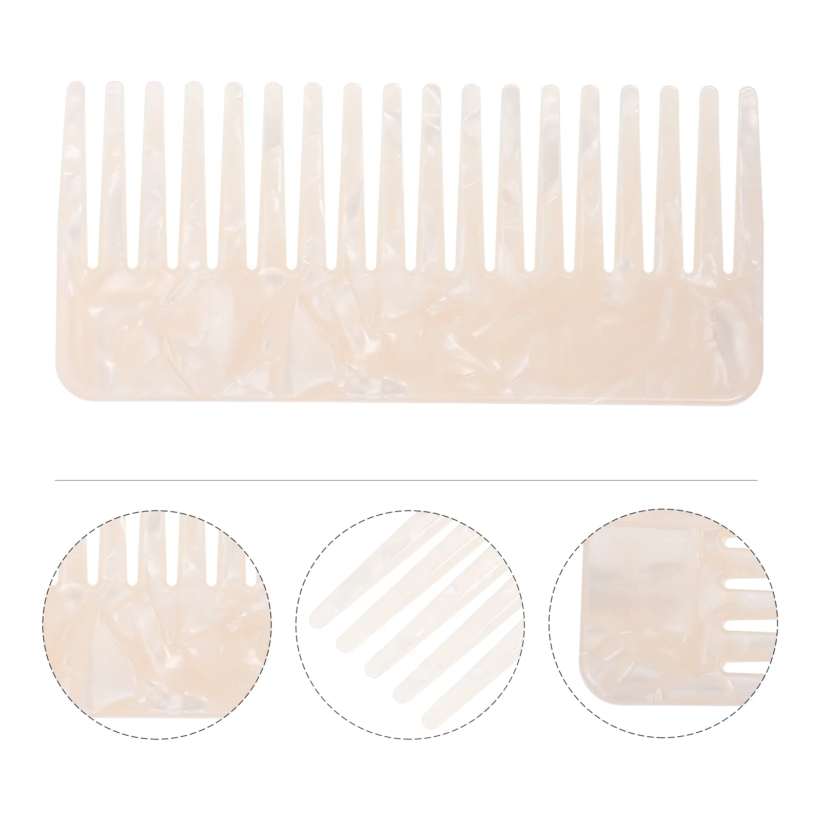 

Comb Hair Styling Tail Salon Detangling Cutting Hairdressing Stylish Fashion Pointed Straightener Detangler Set Hairbrush Brush